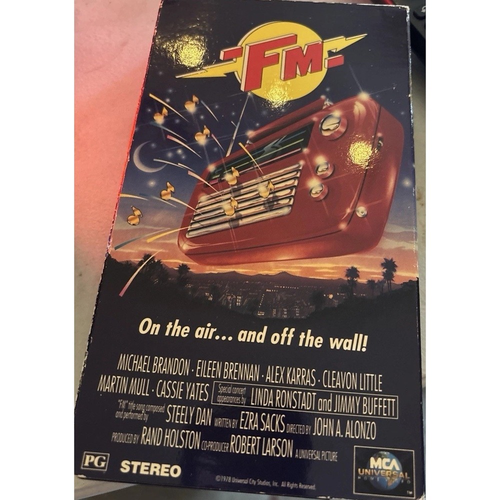 FM, 1978 Film (VHS, 1991)Used Movie Retro Mca  Comedy Tape